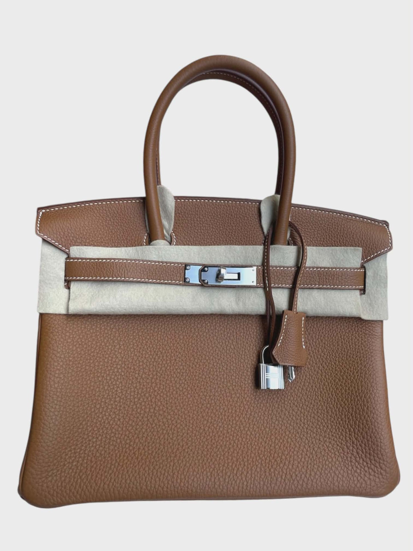Hermes Birkin Retourne 30 Gold Togo PHW