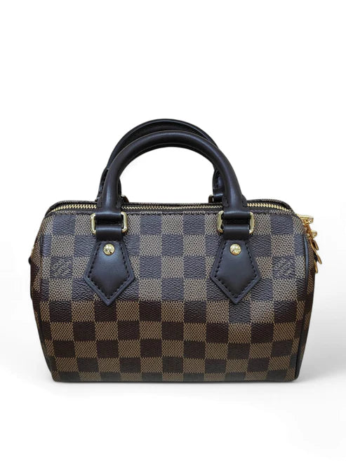 Louis Vuitton Speedy 20 Damier Ebene Canvas GHW