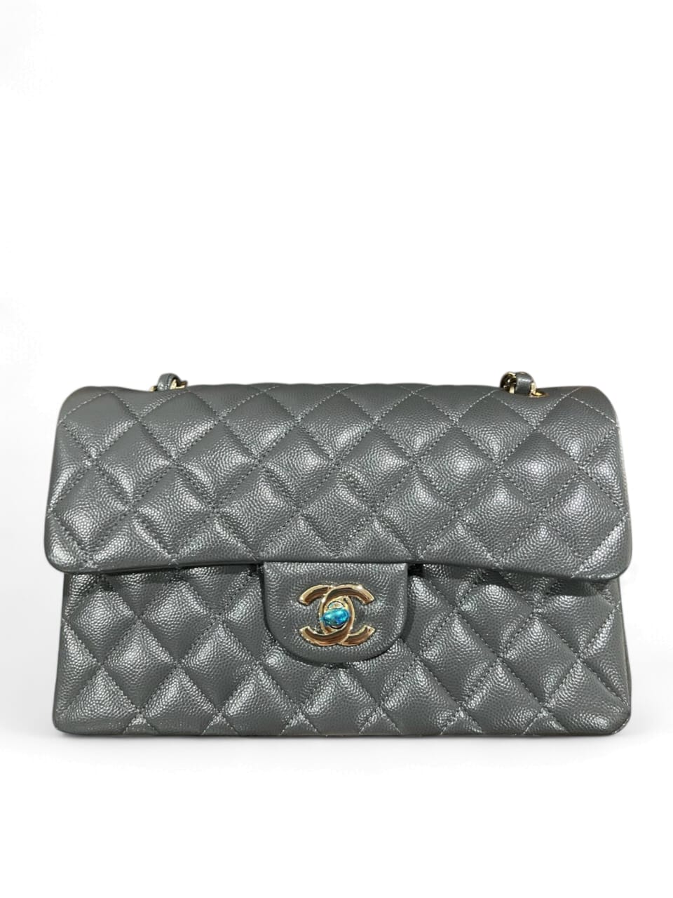 Chanel Classic Small Black Caviar LGHW