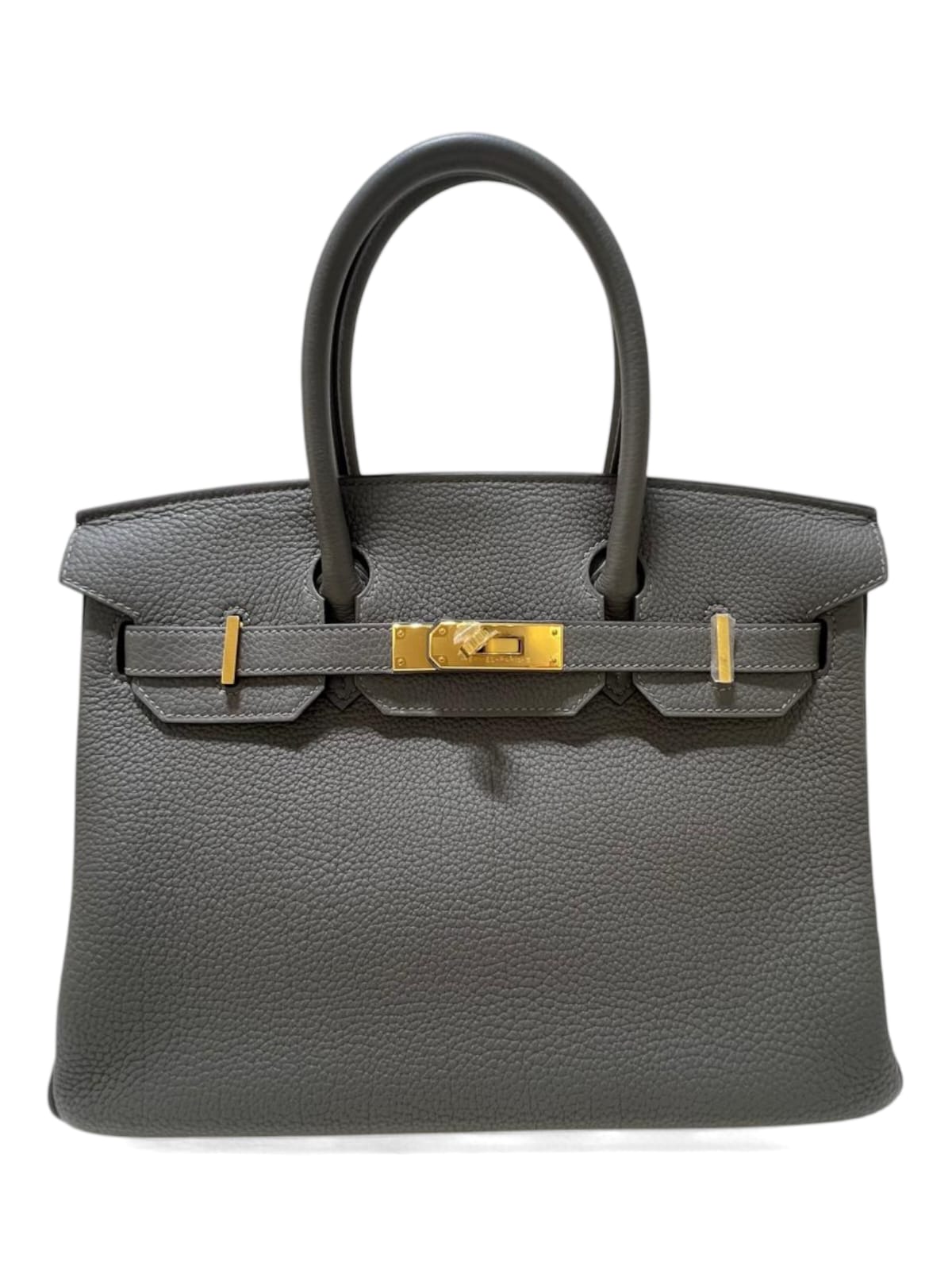 Hermes Birkin Retourne 30 Gris Meyer Togo GHW