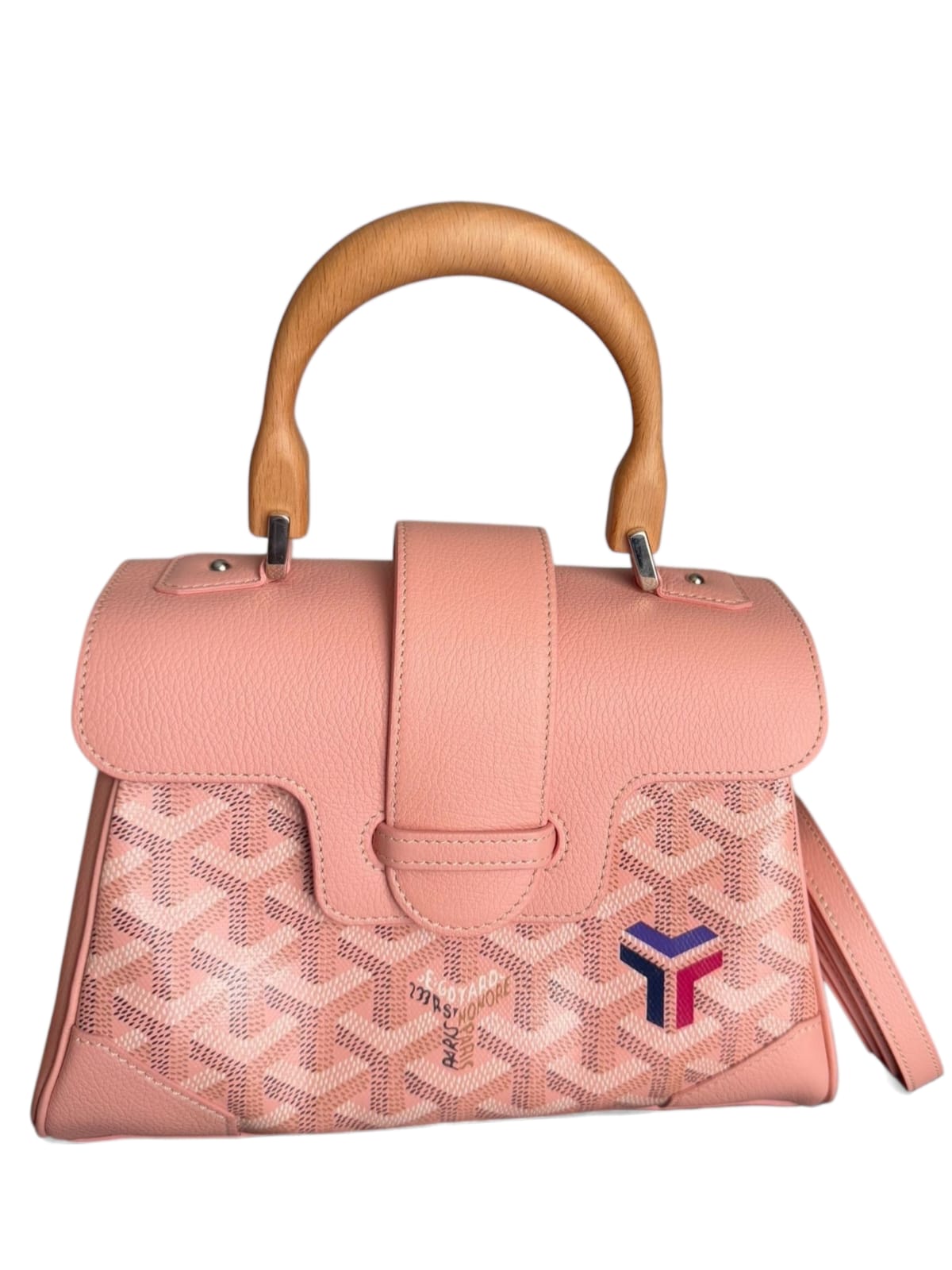 Goyard Saigon Mini Souple Limited Pink Canvas & Calfskin PHW