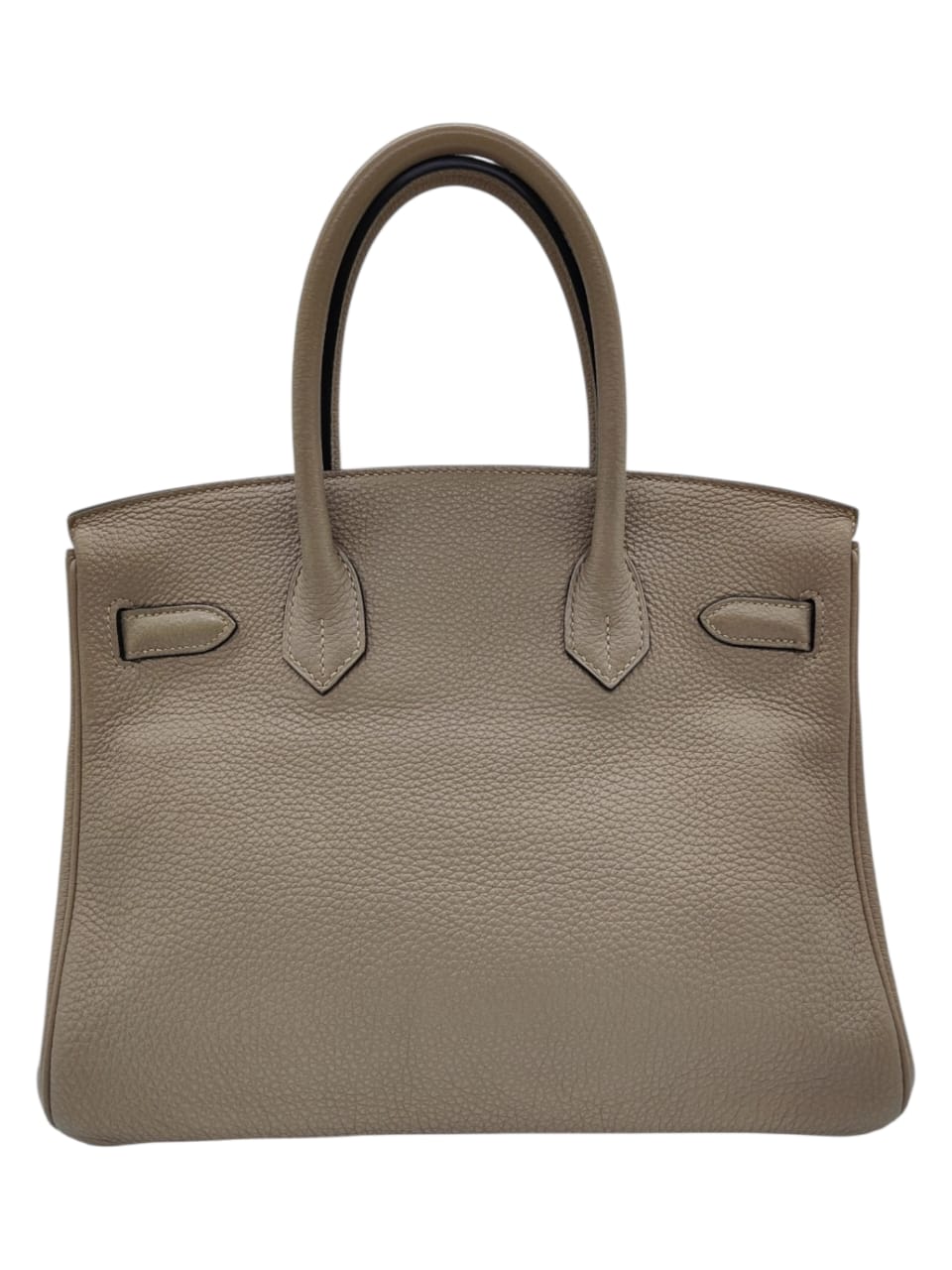 Hermes Birkin Retourne 30 Gris Tourterelle Togo PHW