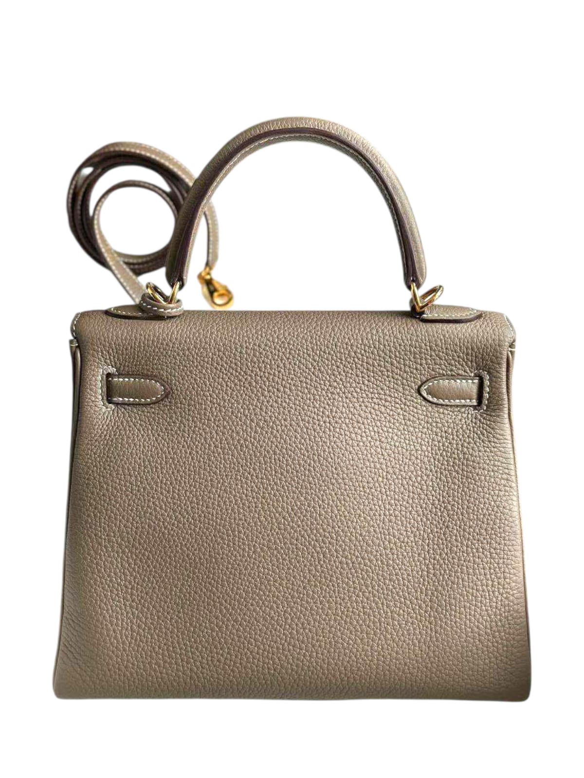 Hermes Kelly Retourne 25 Etoupe Togo GHW