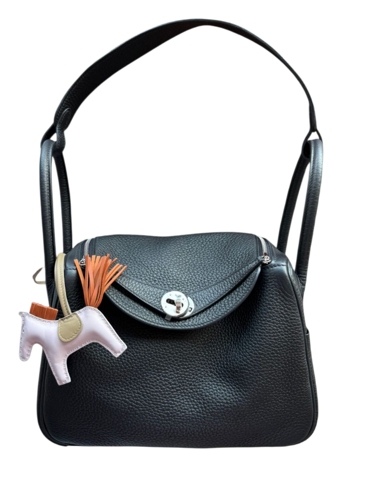 Hermes Lindy 26 Noir Clemence PHW