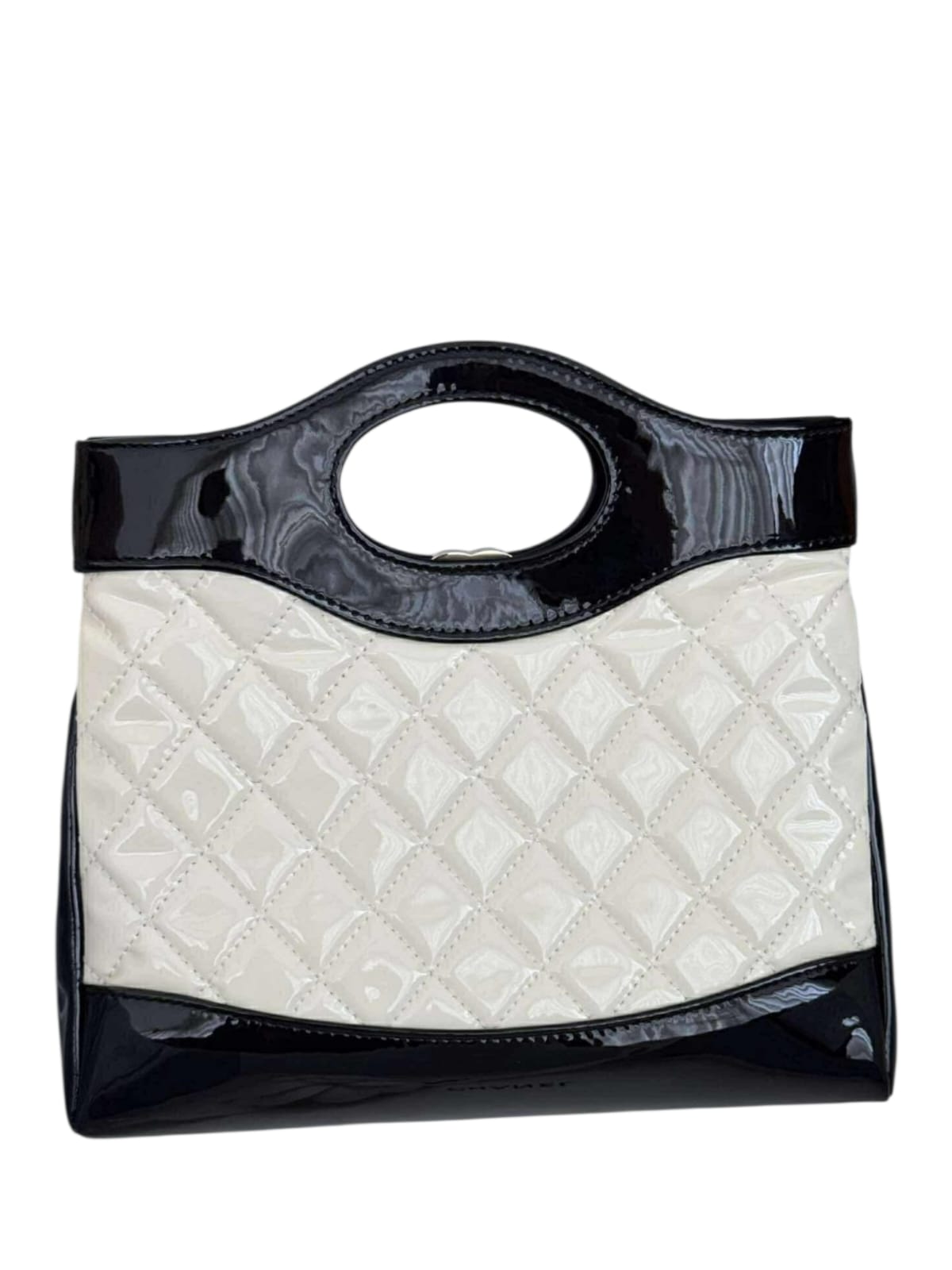Chanel Hobo 31 Shopping Bag Mini Black & White LGHW