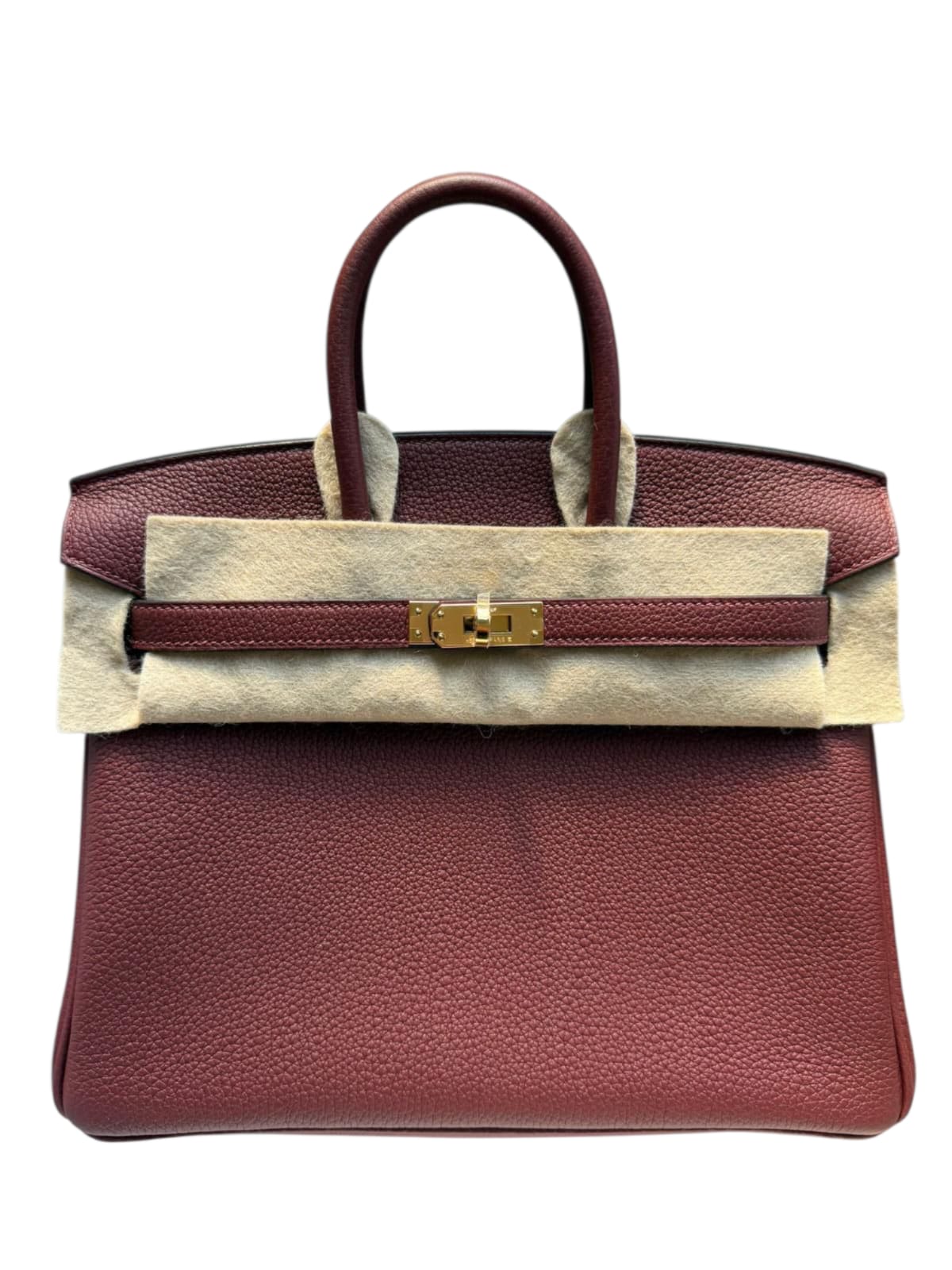 Hermes Birkin Retourne 25 Rouge H Togo GHW