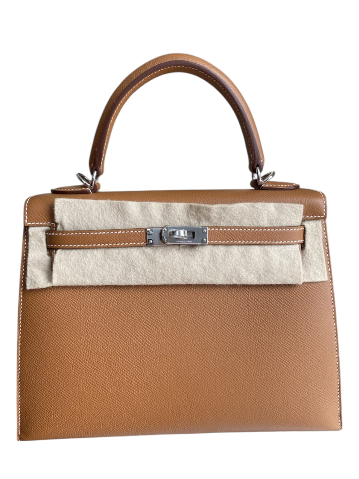 Hermes Kelly Sellier 25 Gold Epsom PHW