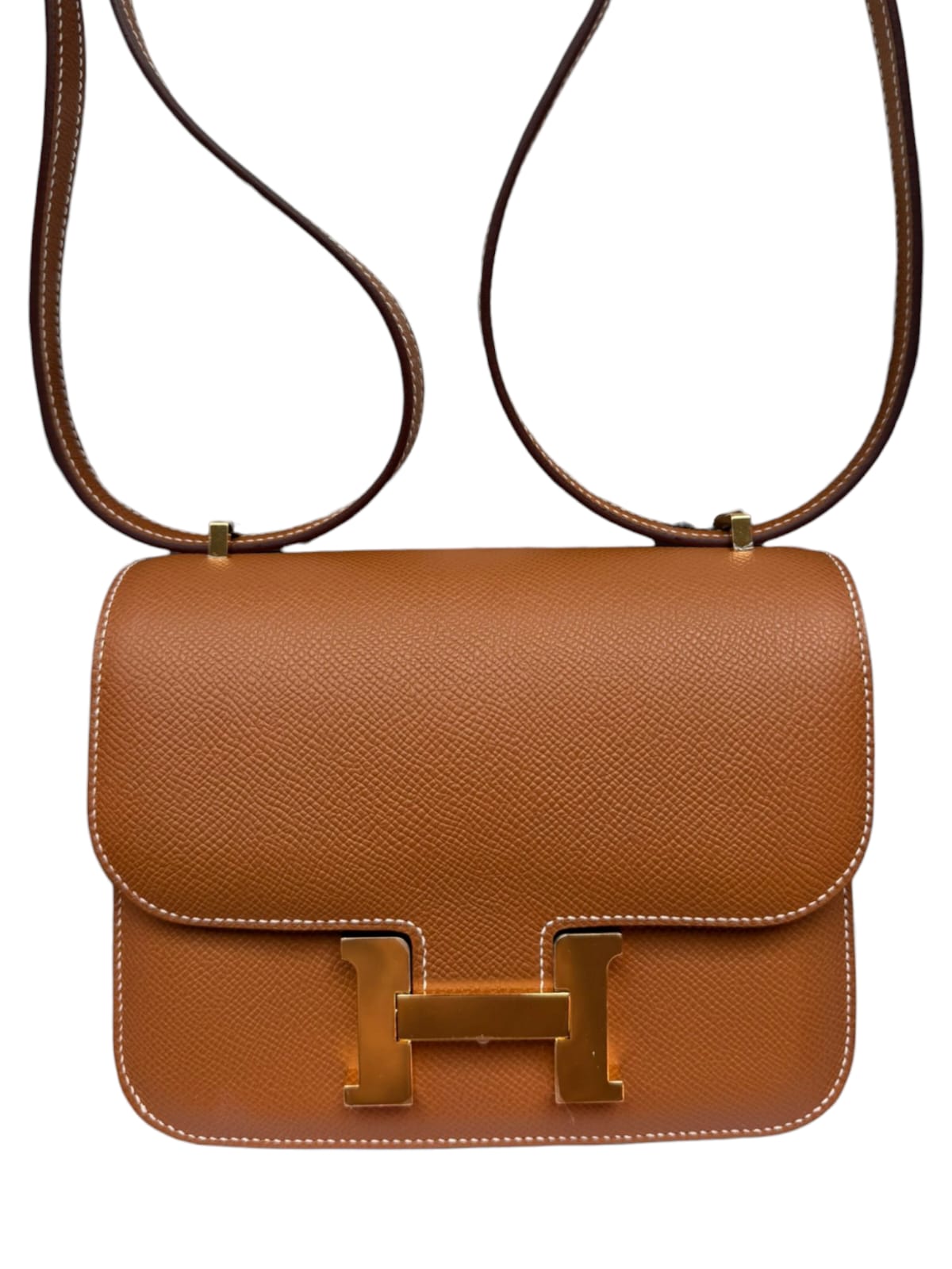 Hermes Constance 18 Gold Epsom GHW