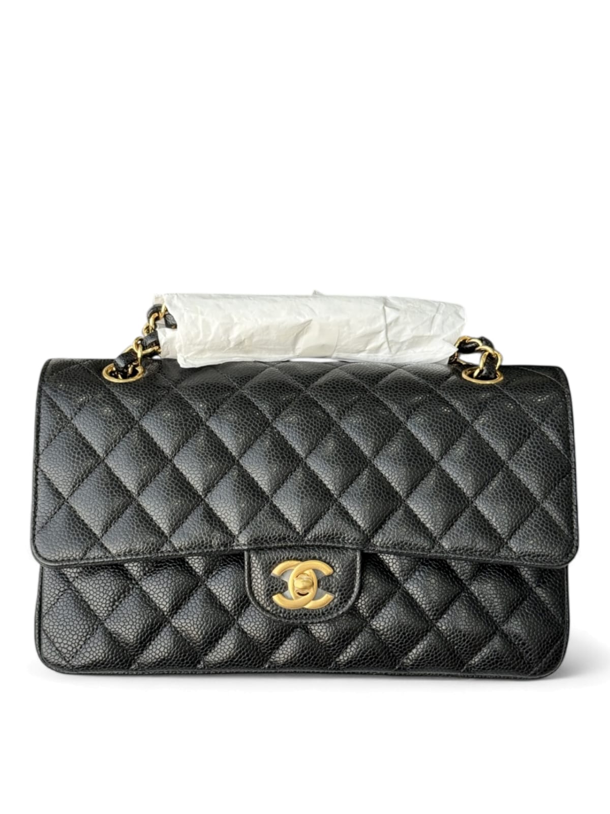 Chanel Classic Small Black Caviar GHW