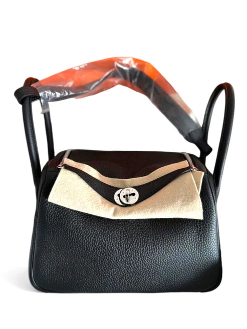 Hermes Lindy 26 Noir Clemence PHW