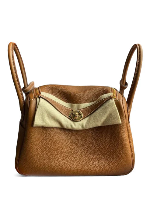 Hermes Lindy 26 Gold Clemence GHW