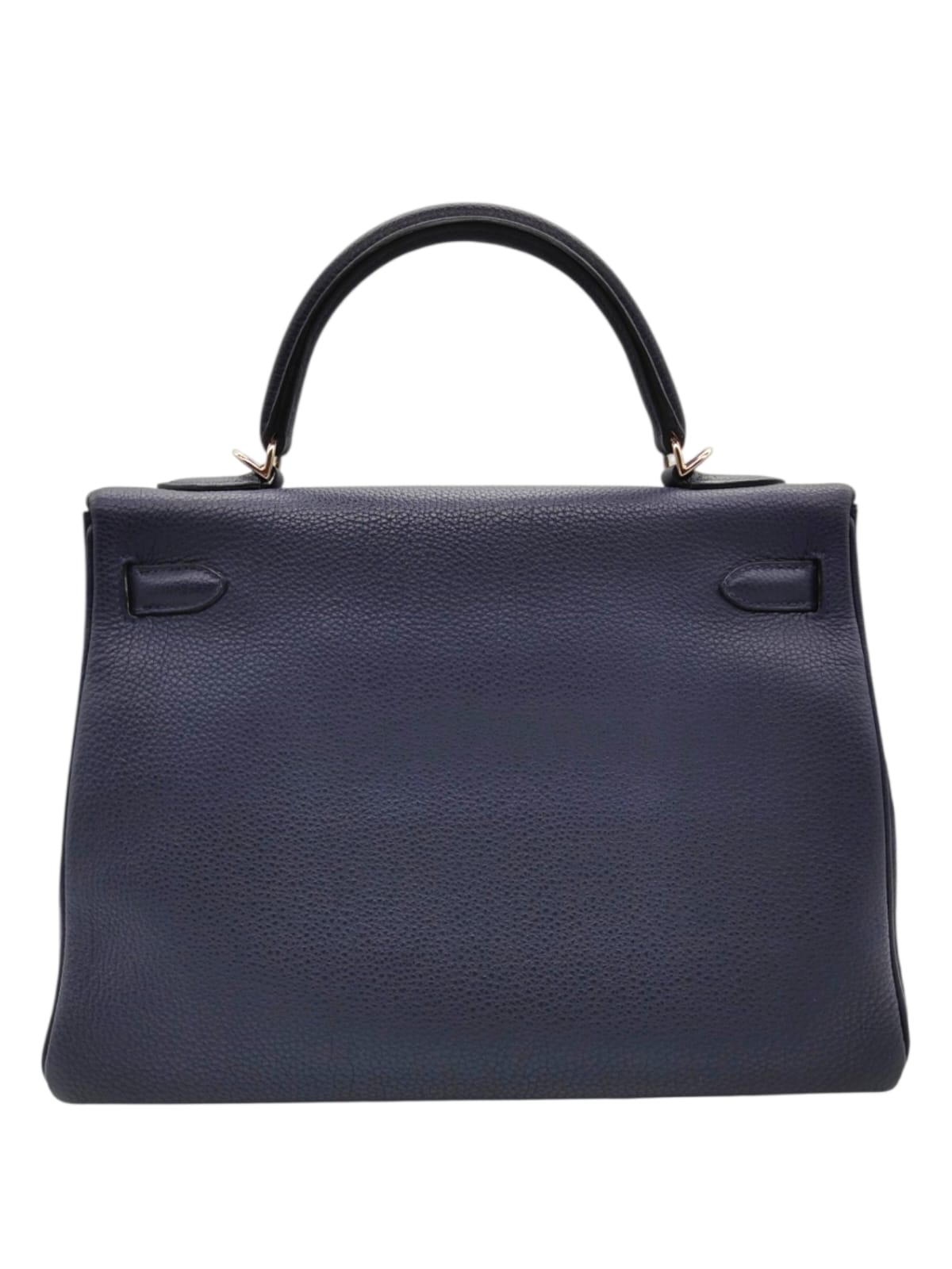 Hermes Kelly Retounrne 32 Blue Indigo Togo PHW