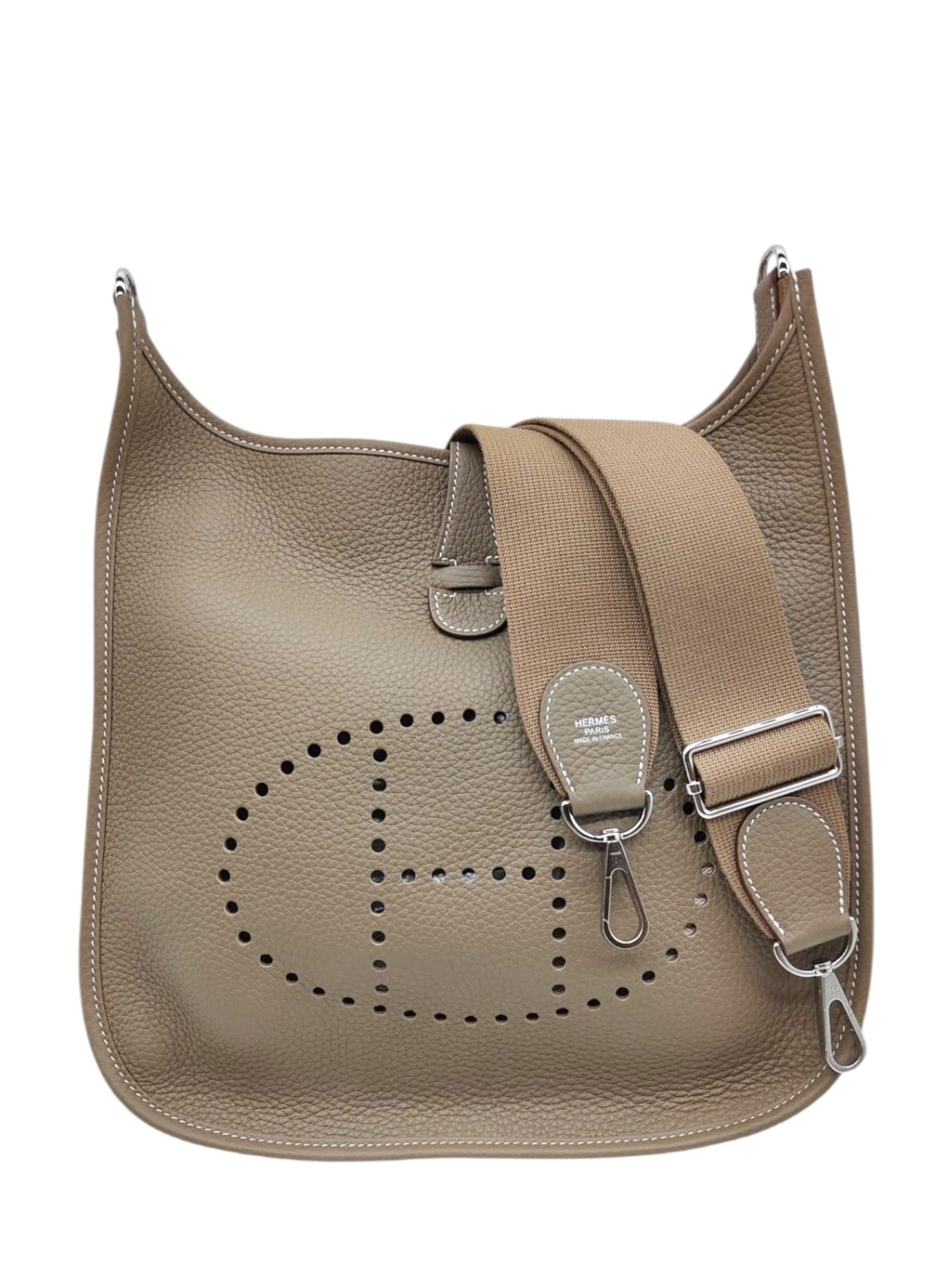 Hermes Evelyne 29 Etoupe Clemence PHW