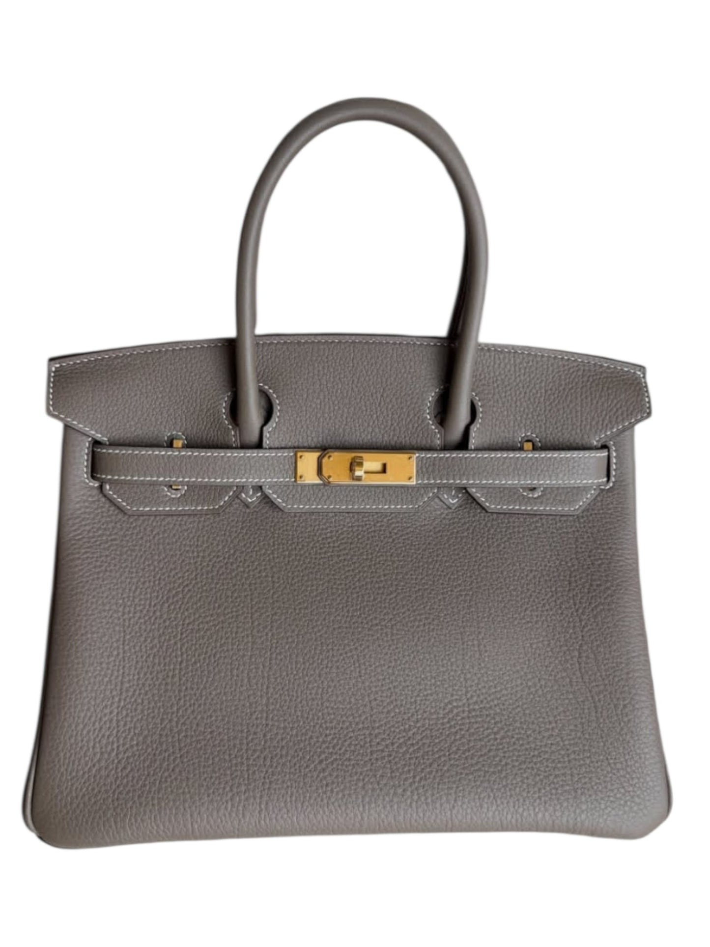 Hermes Birkin Retourne 30 Etoupe Togo GHW