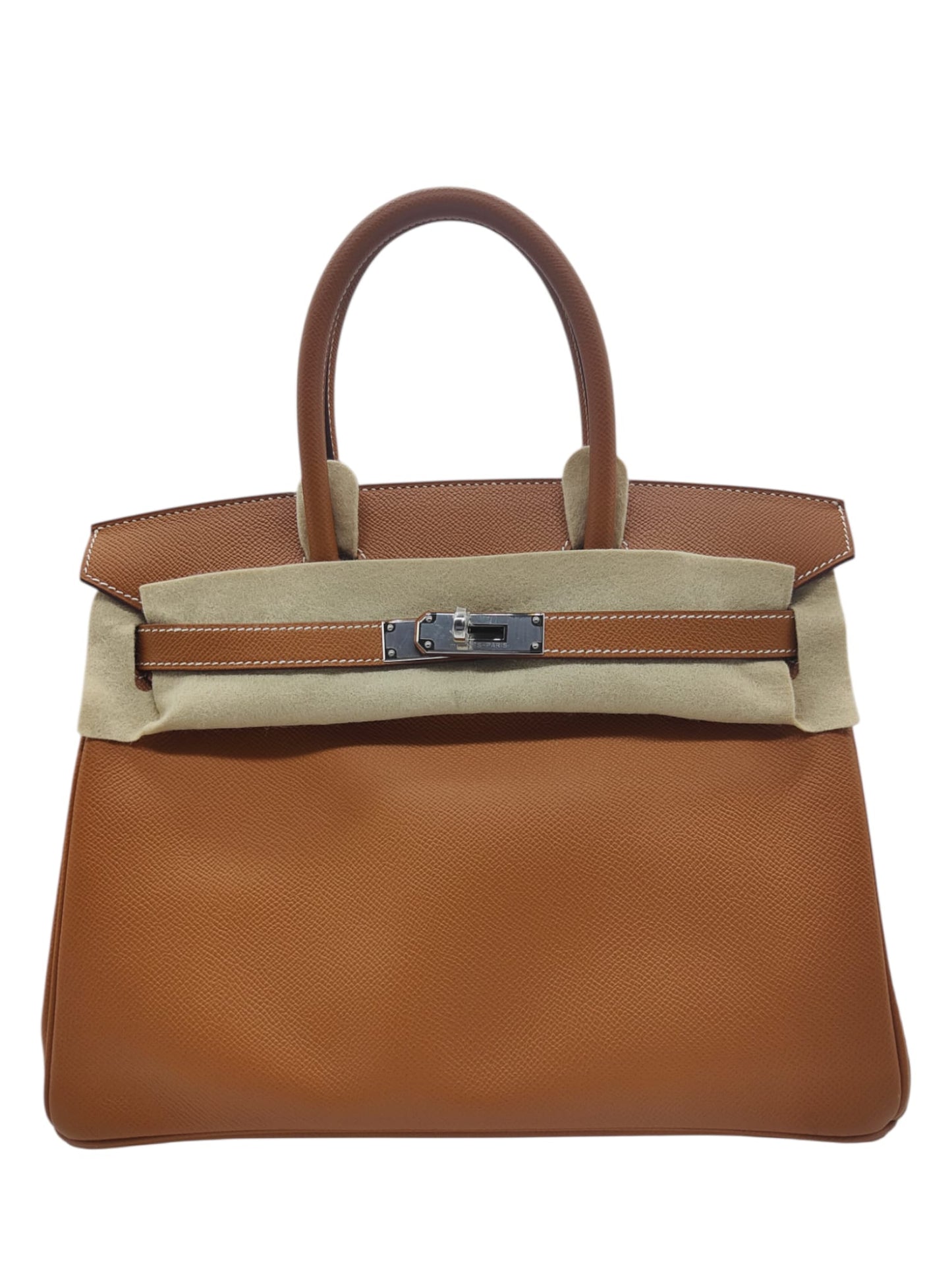 Hermes Birkin Retourne 30 Gold Epsom PHW