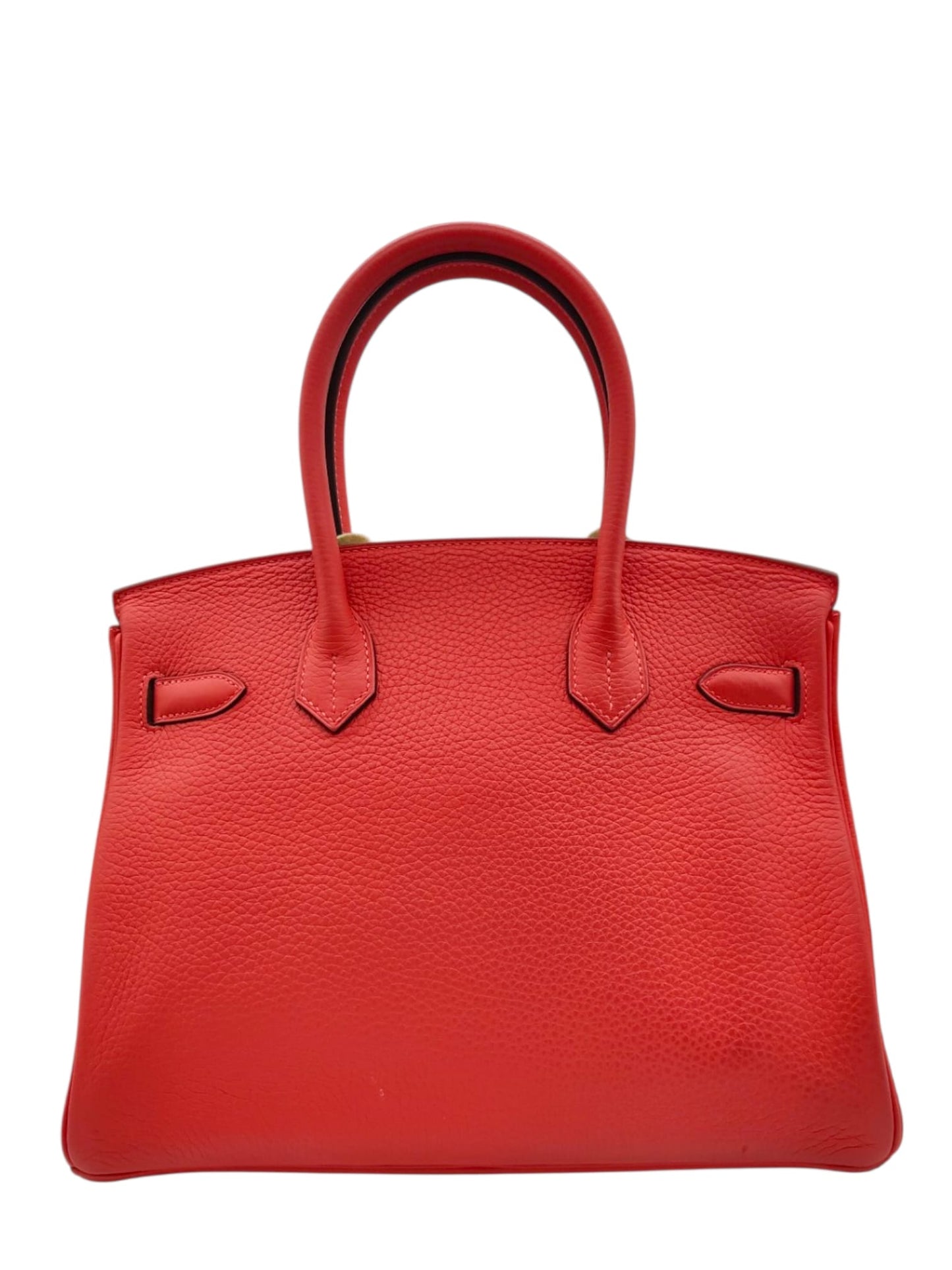 Hermes Birkin Retourne 30 Rose Jaipur Togo GHW