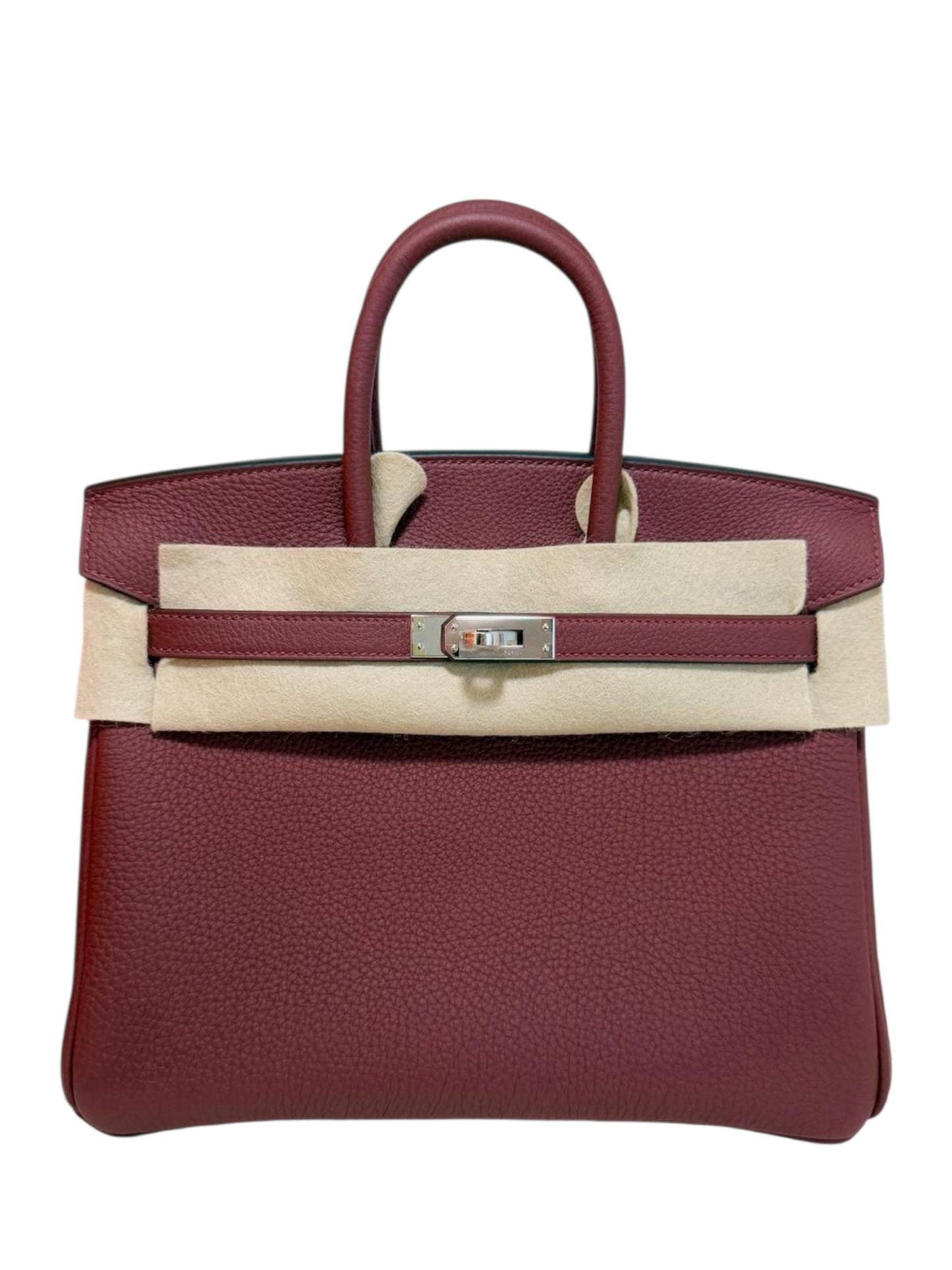 Hermes Birkin Retourne 25 Rouge H Togo PHW