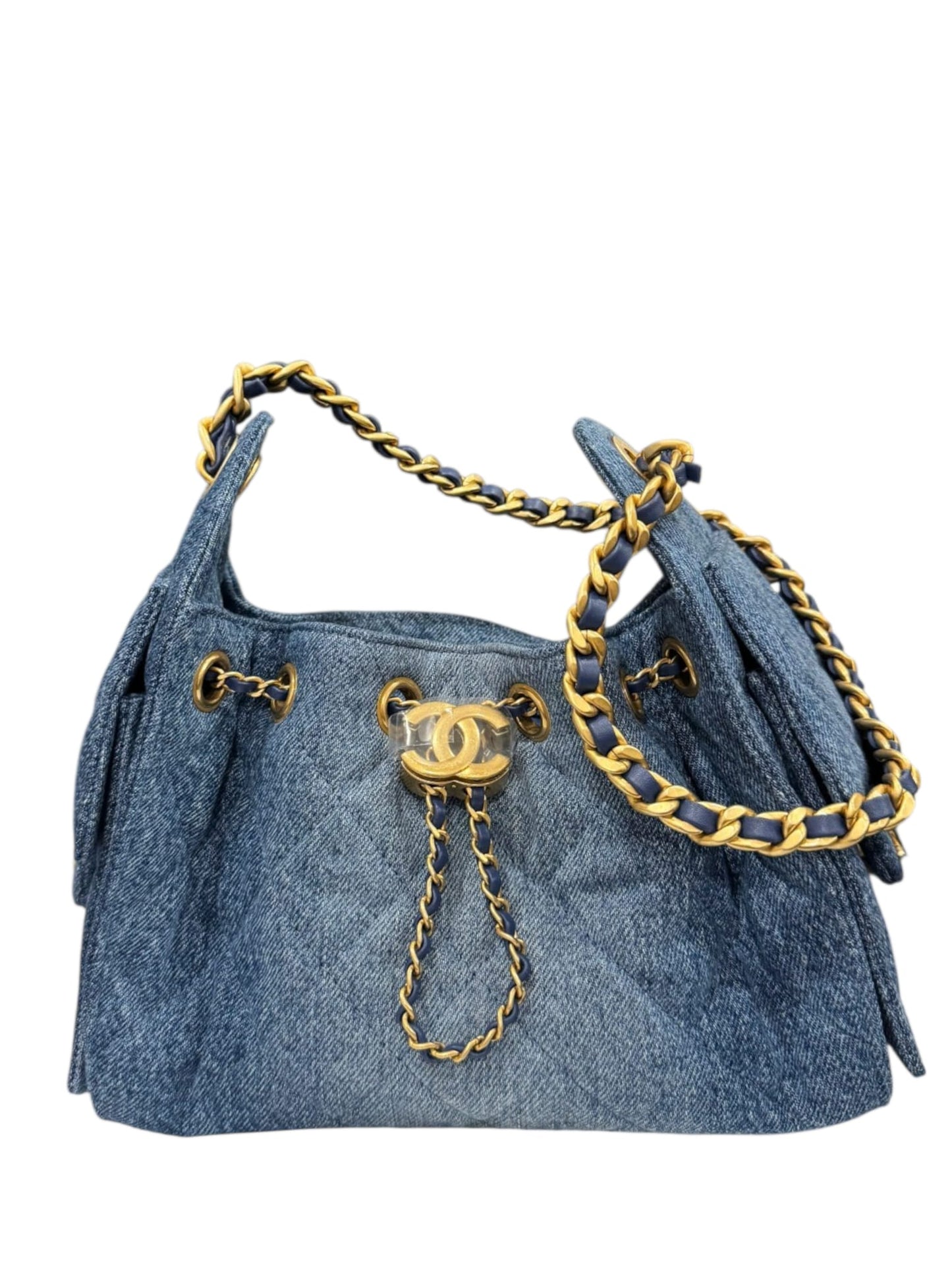 Chanel Hobo 25 Mini Denim Jean AGHW