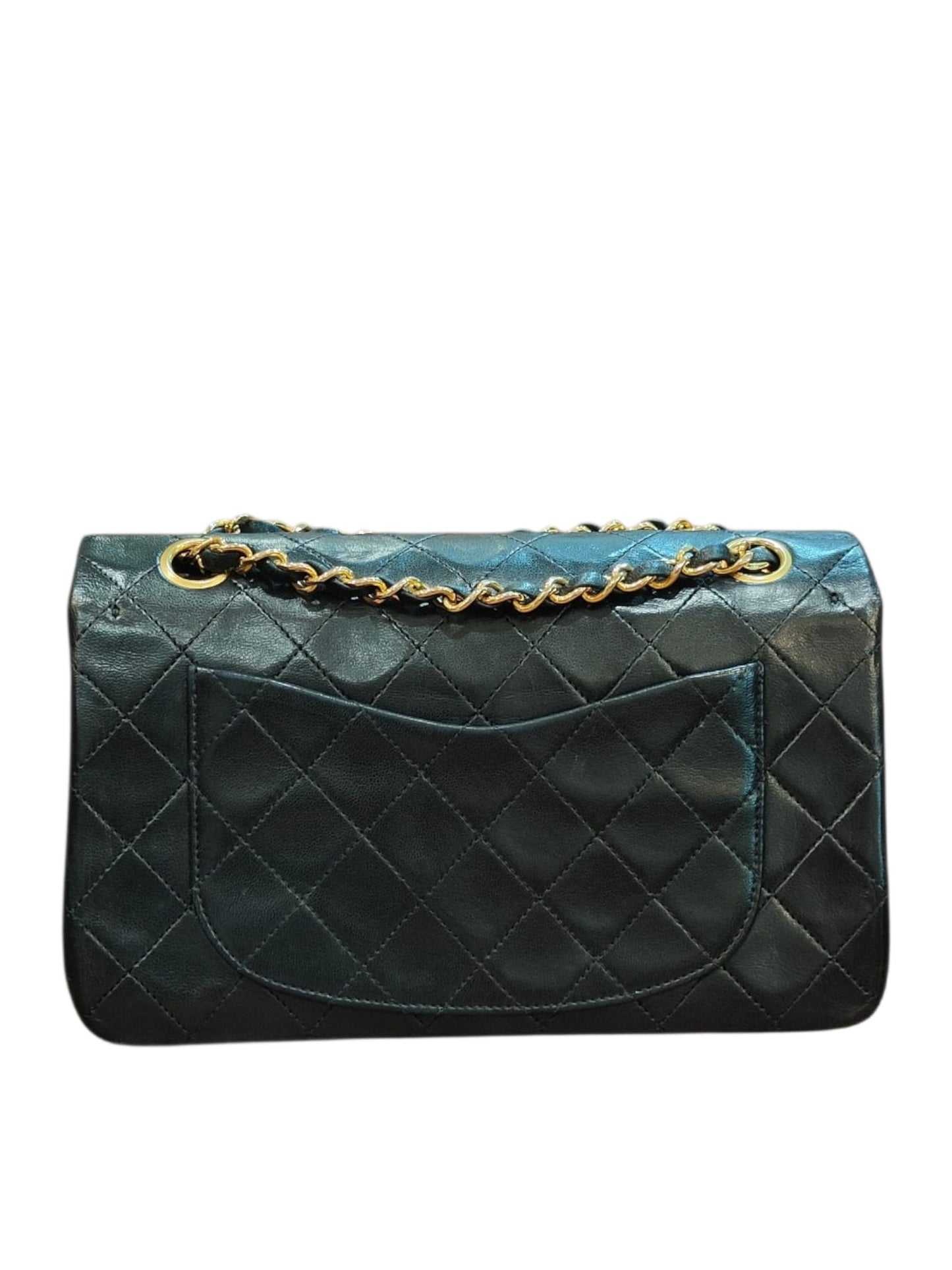 Chanel Classic Vintage Small Black GHW
