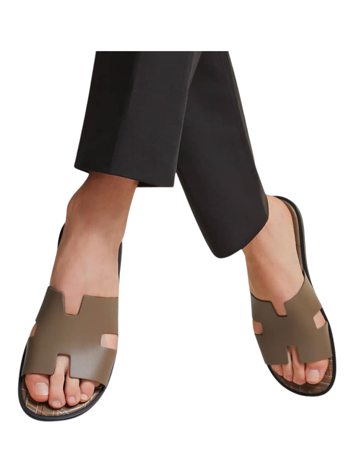 Hermes Izmir Sandal Etoupe