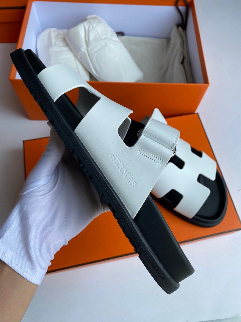 Hermes Sandal Women Chypre Blanc