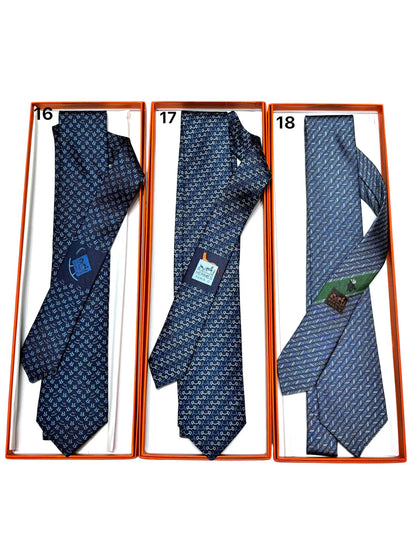 Hermes Cravate Tonneau Tie