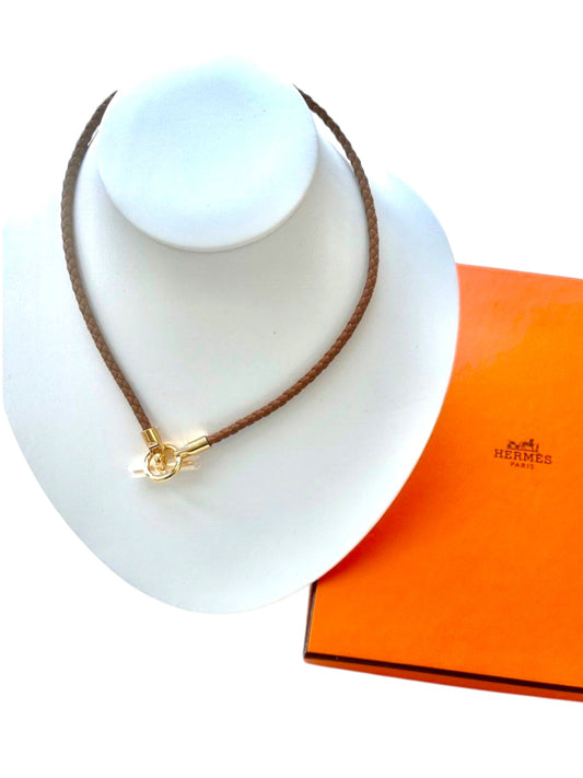 Hermes Jumbo Choker Necklace GHW