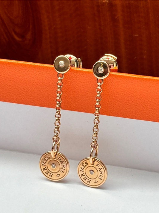 Hermes Earring Women Gambade 18K RGHW