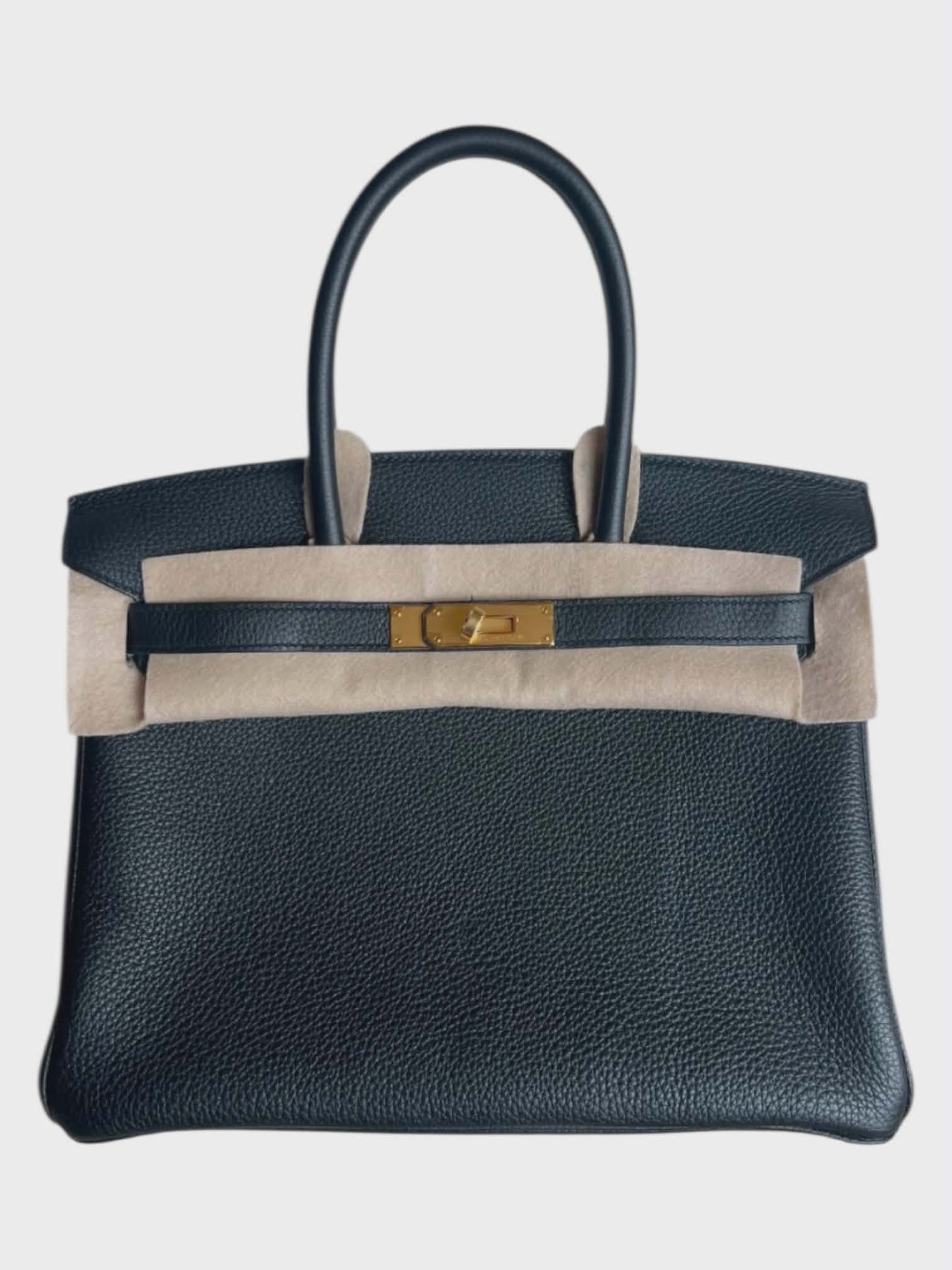 Hermes Birkin Retourne 30 Noir Togo GHW