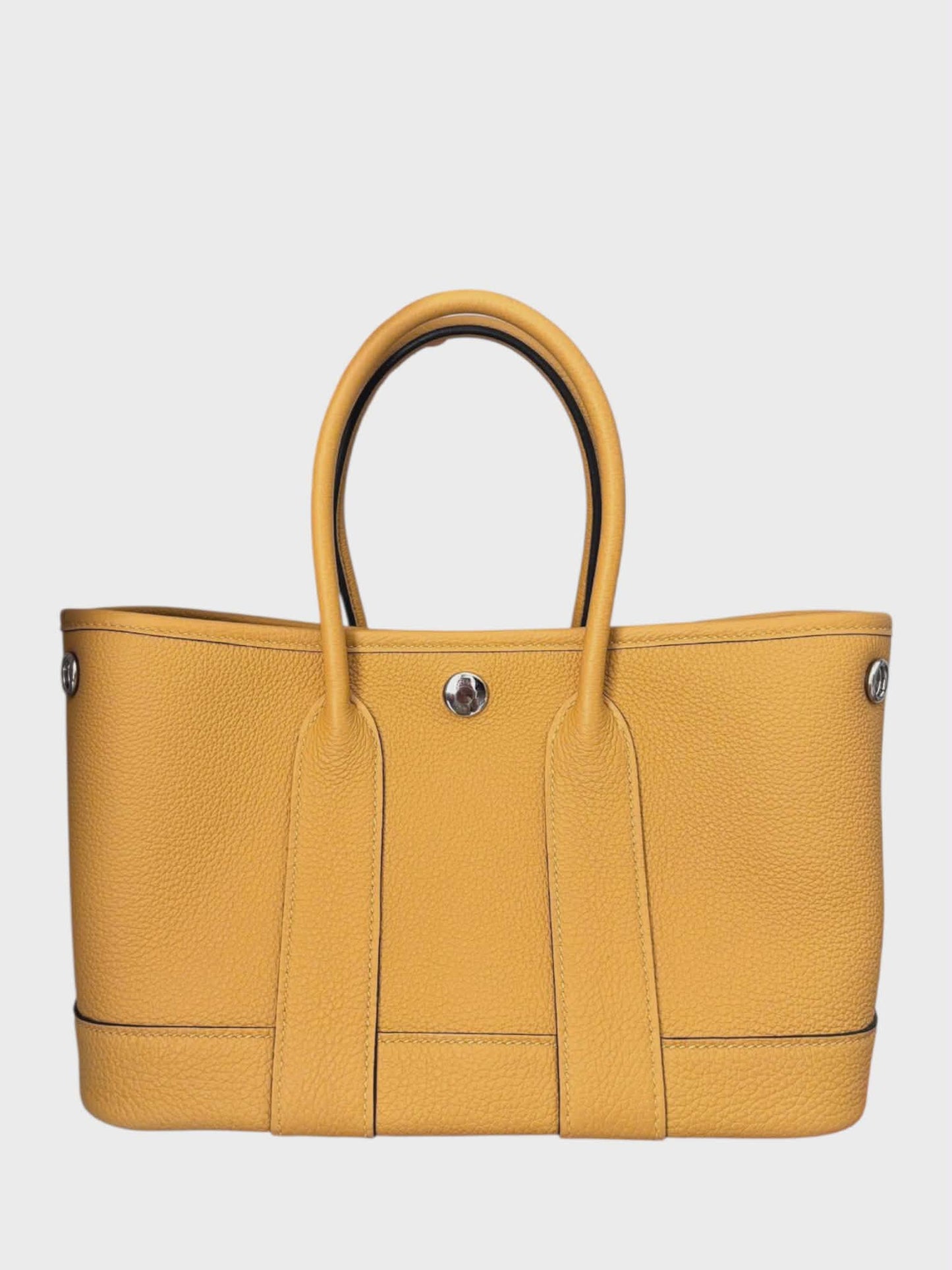 Hermes Garden Party Mini 23 Paille Negonda PHW