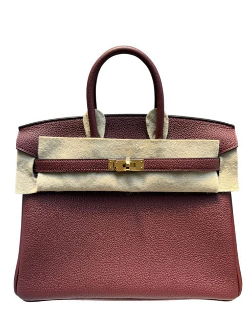 Hermes Birkin Retourne 25 Rouge H Togo GHW