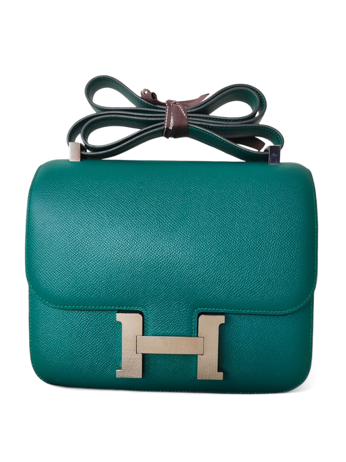 Hermes Constance 24 Malachite Epsom PHW