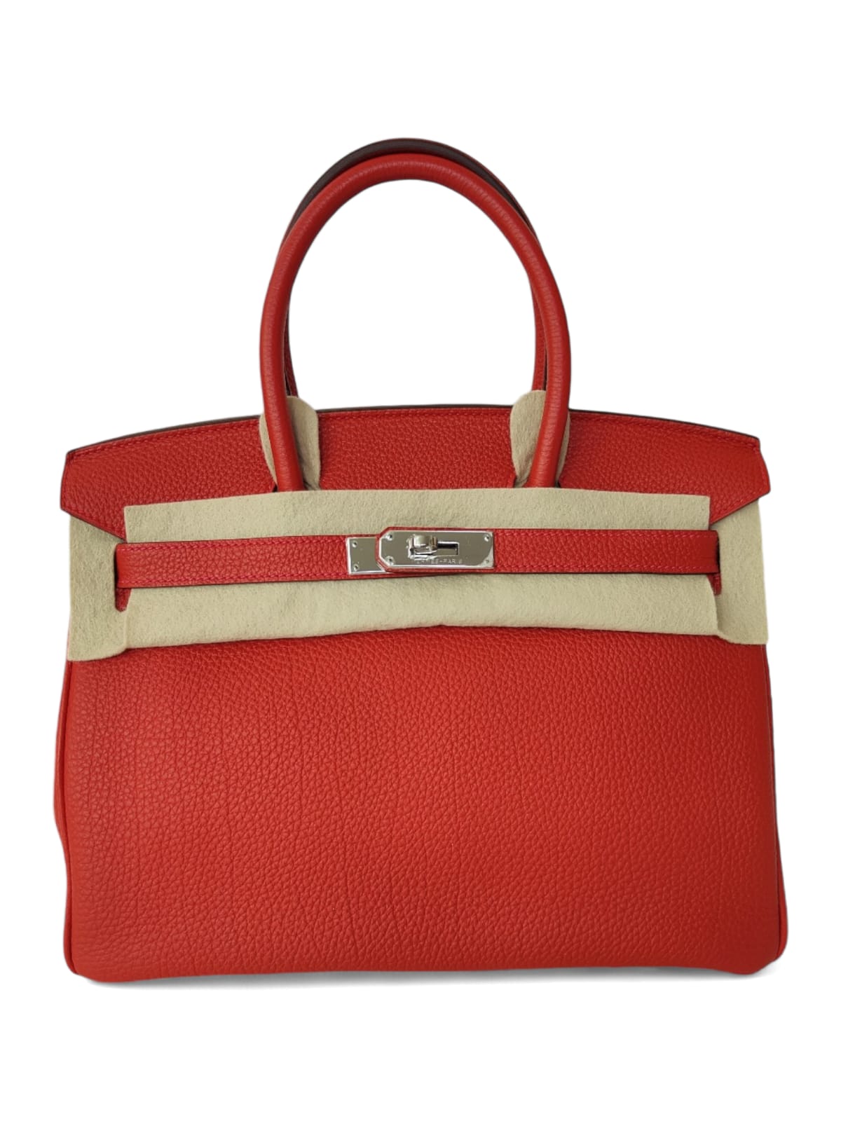 Hermes Birkin Retourne 30 Vermilion Togo PHW