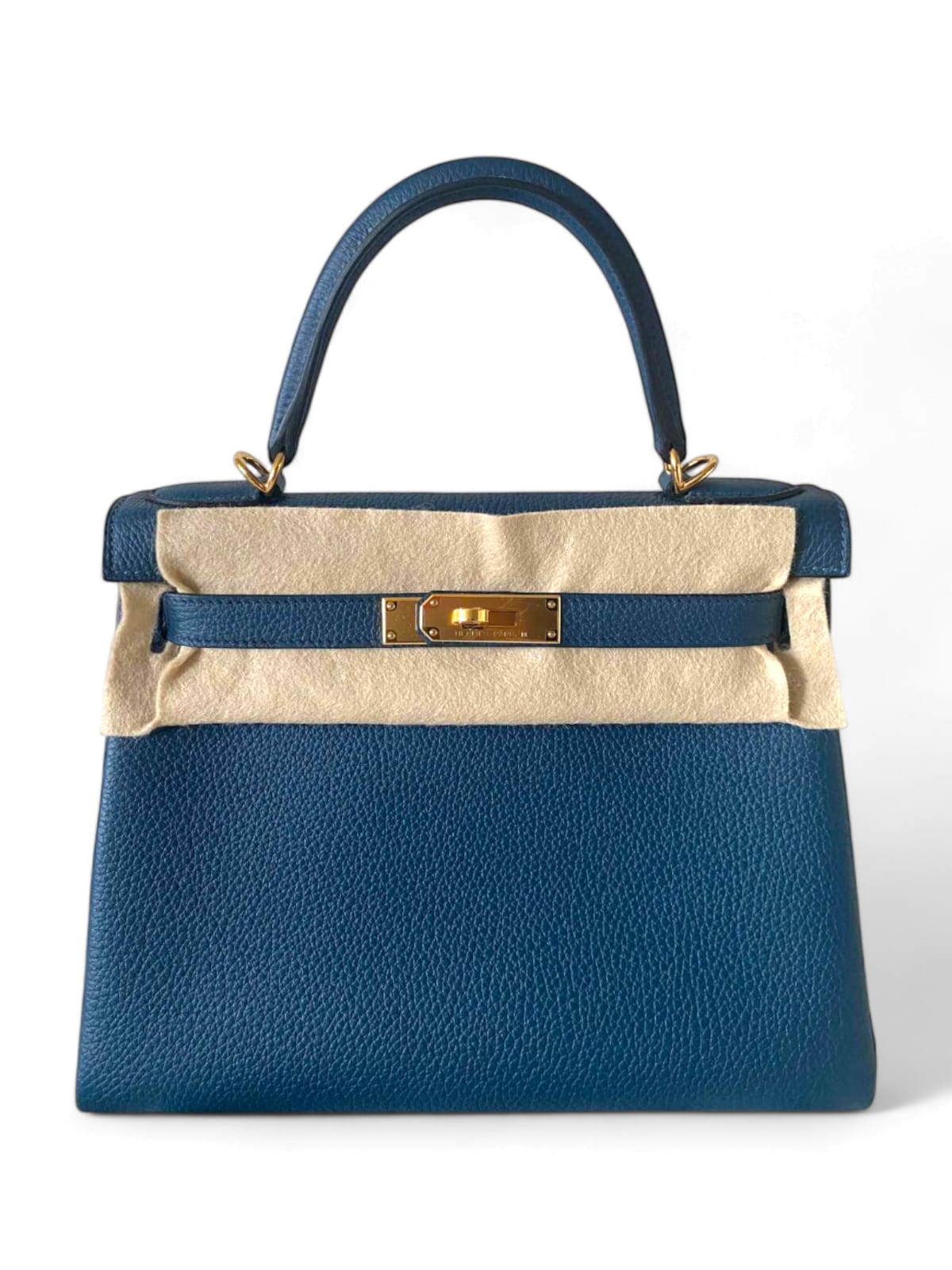 Hermes Kelly Retourne 28 Blue De Prusse Togo GHW