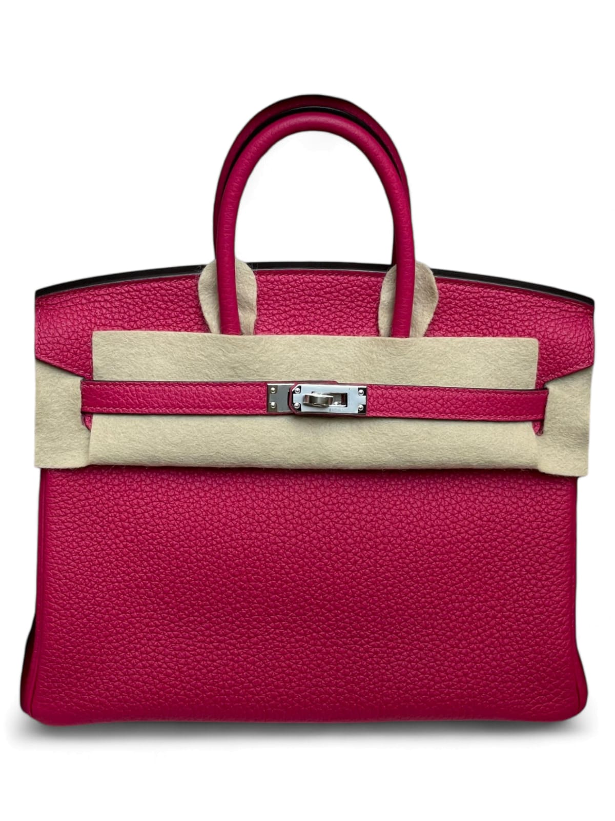 Hermes Birkin 25 Retourne Rose Mexico Togo PHW