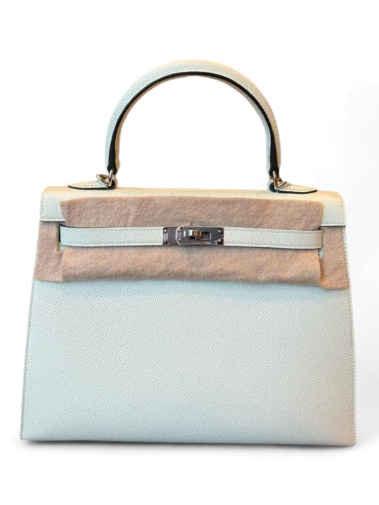 Hermes Kelly Sellier 25 Vert Fizz Epsom PHW