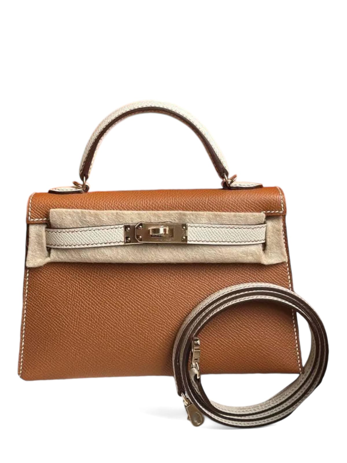 Hermes Kelly Sellier 20 Hss Gold Craie Epsom Permabrass Hardware