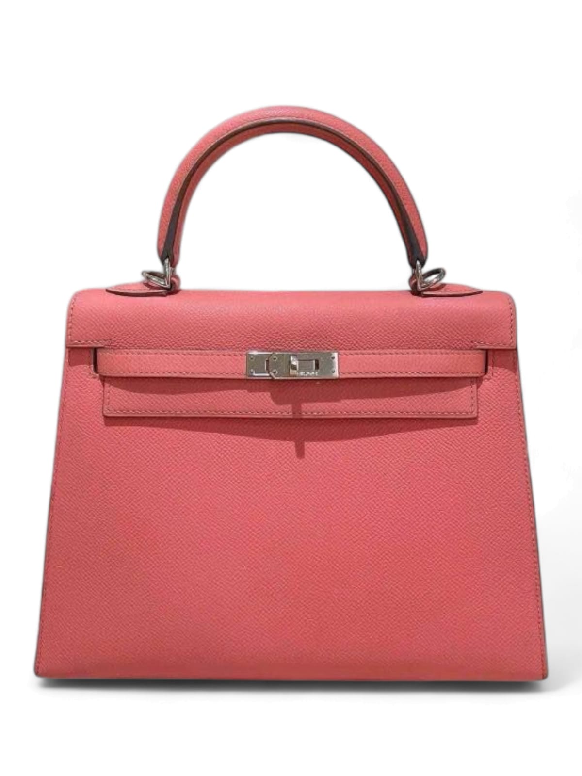 Hermes Kelly Sellier 25 Flamingo Epsom PHW