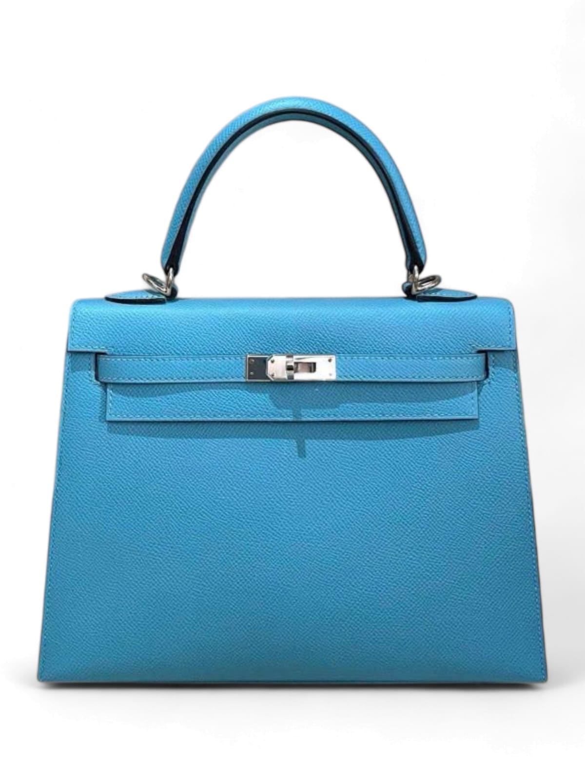 Hermes Kelly Sellier 25 Blue De Nord Epsom PHW