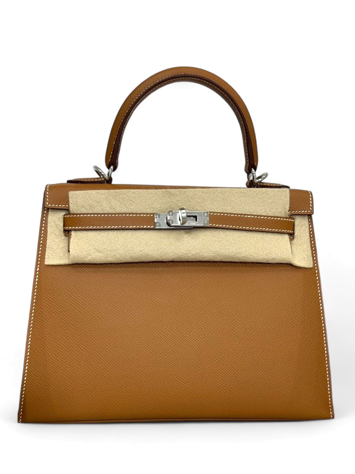 Hermes Kelly Sellier 25 Gold Epsom PHW