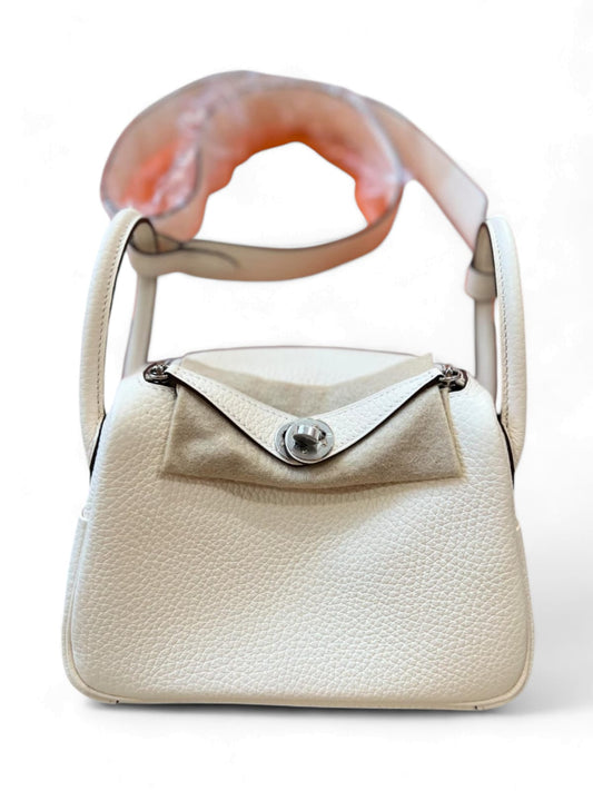 Hermes Lindy Mini Nata Clemence PHW