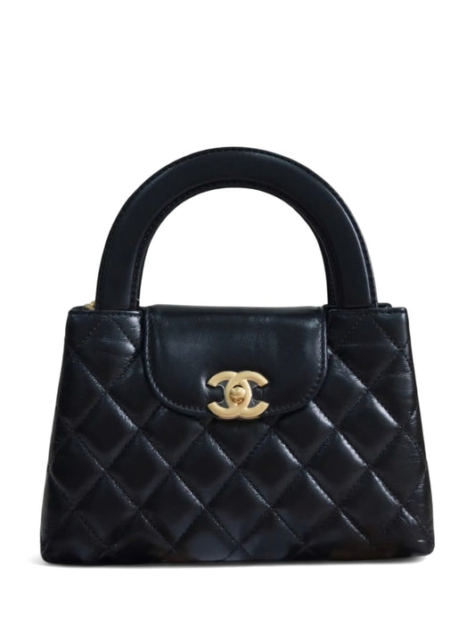 Chanel Kelly Mini Black Lambskin AGHW