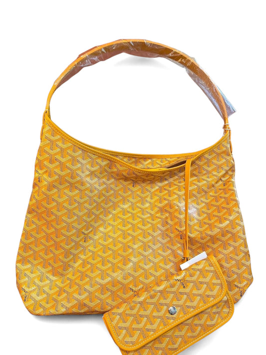 Goyard Saint Louis PM Yellow Canvas SHW