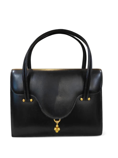 Hermes Sac Loto Vintage  Noir Box Calf GHW