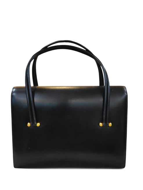 Hermes Sac Loto Vintage  Noir Box Calf GHW