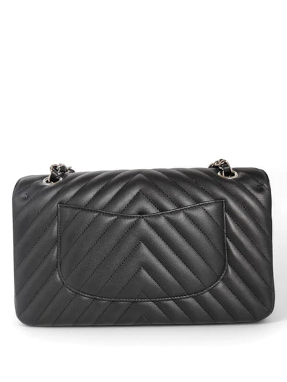 Chanel Classic Medium Chevron Lambskin SHW