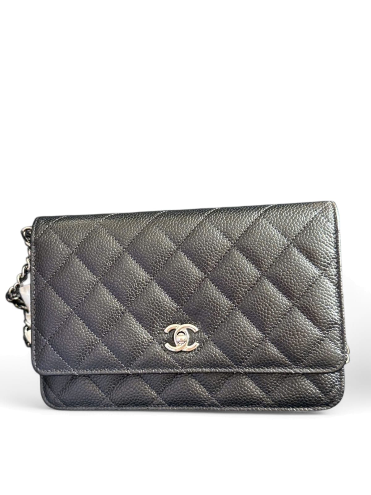 Chanel Wallet On Chain Black Lambskin SHW