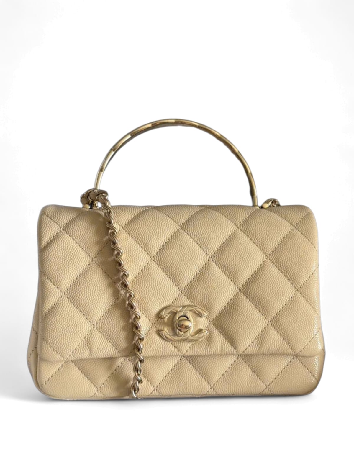 Chanel Top Handle Limited Caviar LGHW 25S