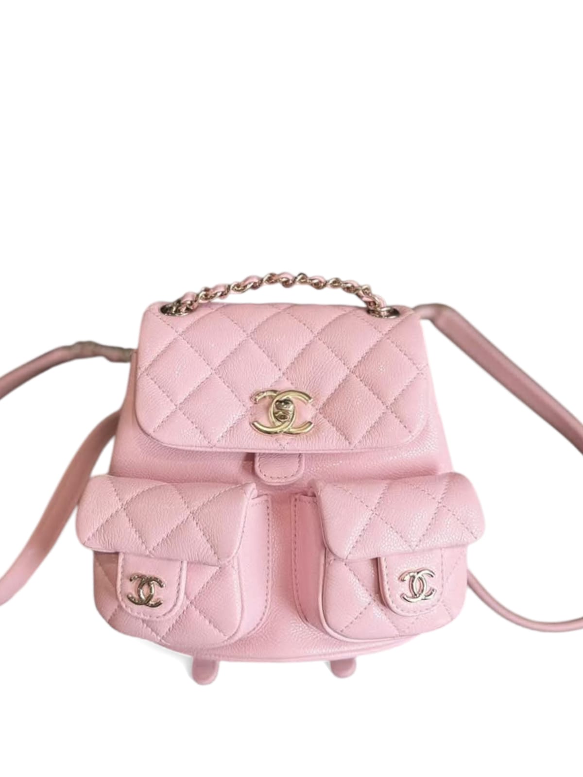 Chanel Backpack Duma Pink Caviar LGHW