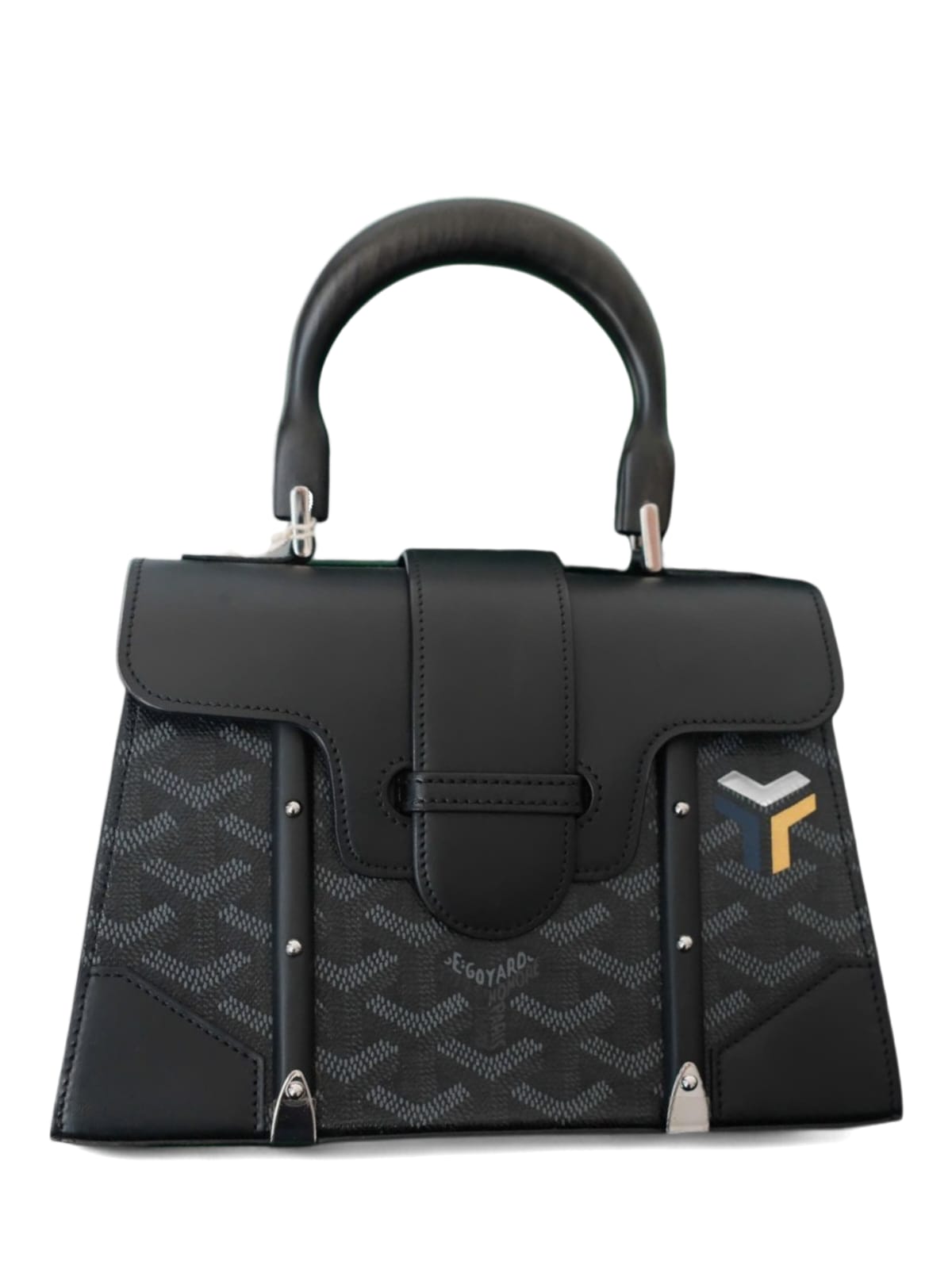 Goyard Saigon Structure Mini Limited So Black Canvas PHW